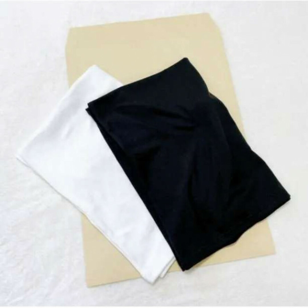 ブラ紐隠し インナー 黒白 L レディース タンクトップ キャミソール レディースのトップス(カットソー(半袖/袖なし))の商品写真