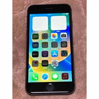 アイフォーン(iPhone)の【超美品】バッテリー残量100%iPhone8 スペースグレイ　64GB(スマートフォン本体)