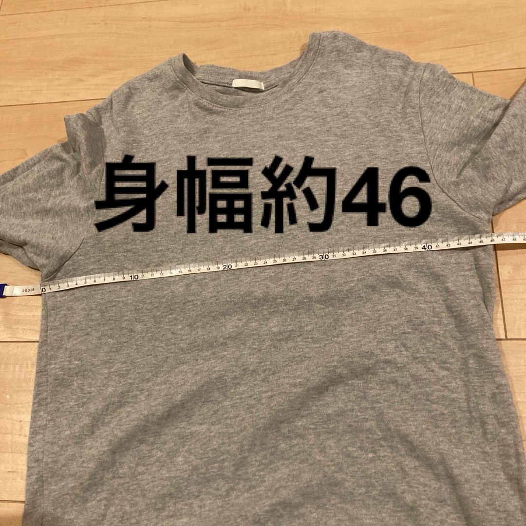 GU(ジーユー)の●ジーユー●メンズS●グレー●ロンT メンズのトップス(Tシャツ/カットソー(七分/長袖))の商品写真