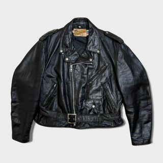 ショット(schott)のschott　ショット　80s　ライダース　レザージャケット　IDEALジップ(その他)