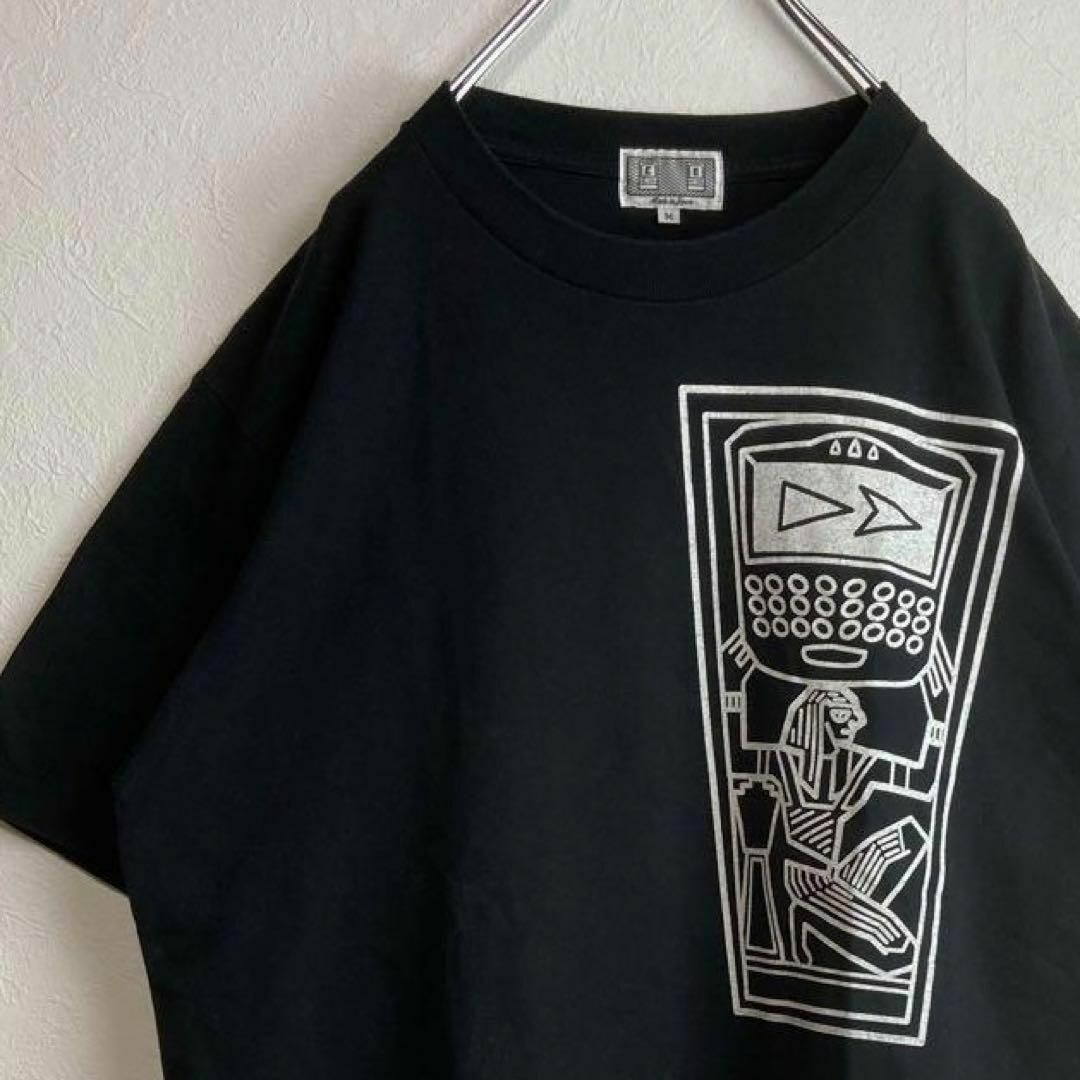 【両面プリント】C.E.シーイーcavempt グラフィックデザイン古着半袖M メンズのトップス(Tシャツ/カットソー(半袖/袖なし))の商品写真