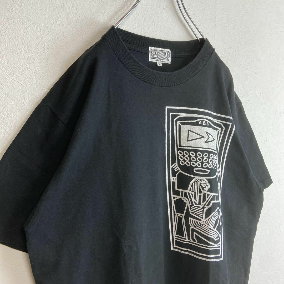 【両面プリント】C.E.シーイーcavempt グラフィックデザイン古着半袖M メンズのトップス(Tシャツ/カットソー(半袖/袖なし))の商品写真