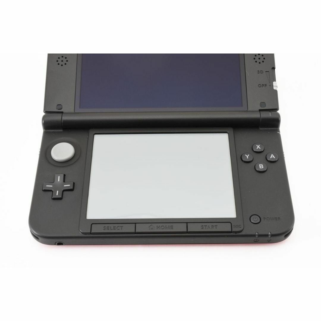 ニンテンドー3DS(ニンテンドー3DS)の【G0356】美品 完品 ニンテンドー3DS LL レッド×ブラック エンタメ/ホビーのゲームソフト/ゲーム機本体(携帯用ゲーム機本体)の商品写真