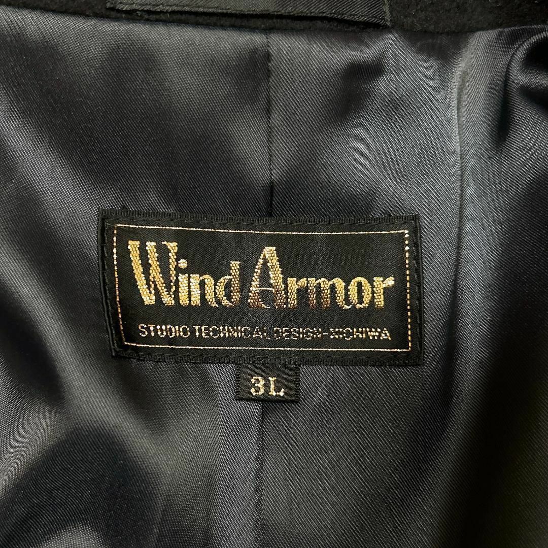 ▼3L WINDARMOR カシミヤ100% ロングコート ダブル メンズ メンズのジャケット/アウター(その他)の商品写真