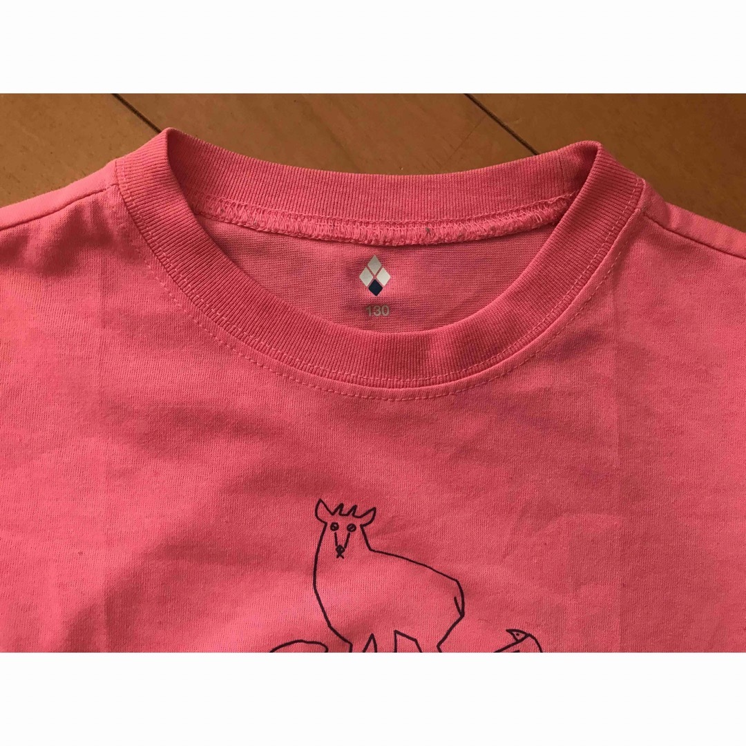 mont bell(モンベル)の値下げ mont-bell tee kids 130 キッズ/ベビー/マタニティのキッズ服男の子用(90cm~)(Tシャツ/カットソー)の商品写真