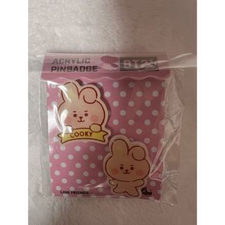 ビーティーイシビル(BT21)のBT21 ピンバッジ　COOKY(キャラクターグッズ)