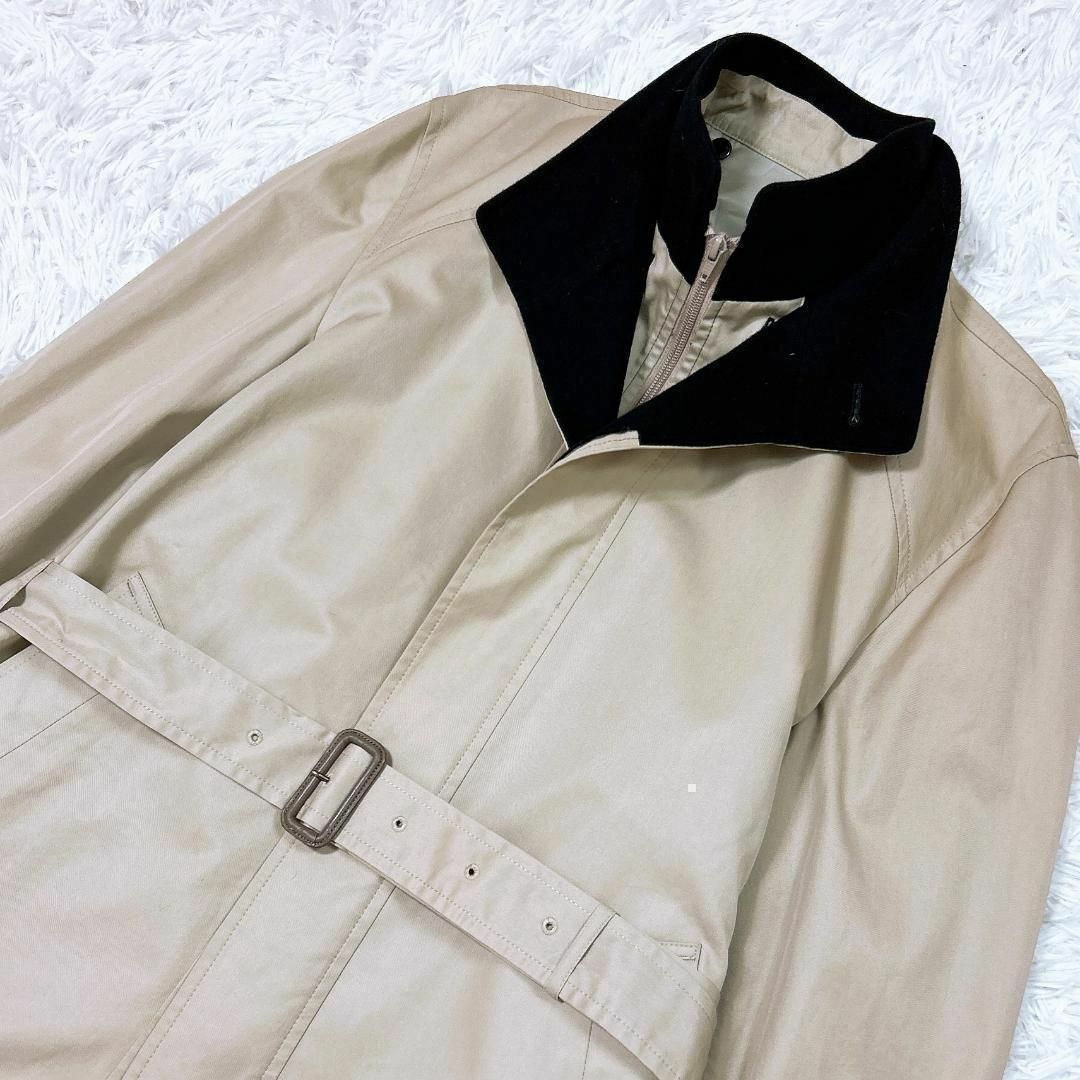 ■THISTLE SCOTLANDカシミヤライナー付トレンチコート 比翼 メンズのジャケット/アウター(トレンチコート)の商品写真