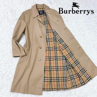 バーバリー(BURBERRY)の■BURBERRY ノバチェック トレンチコート ベージュ 48(トレンチコート)