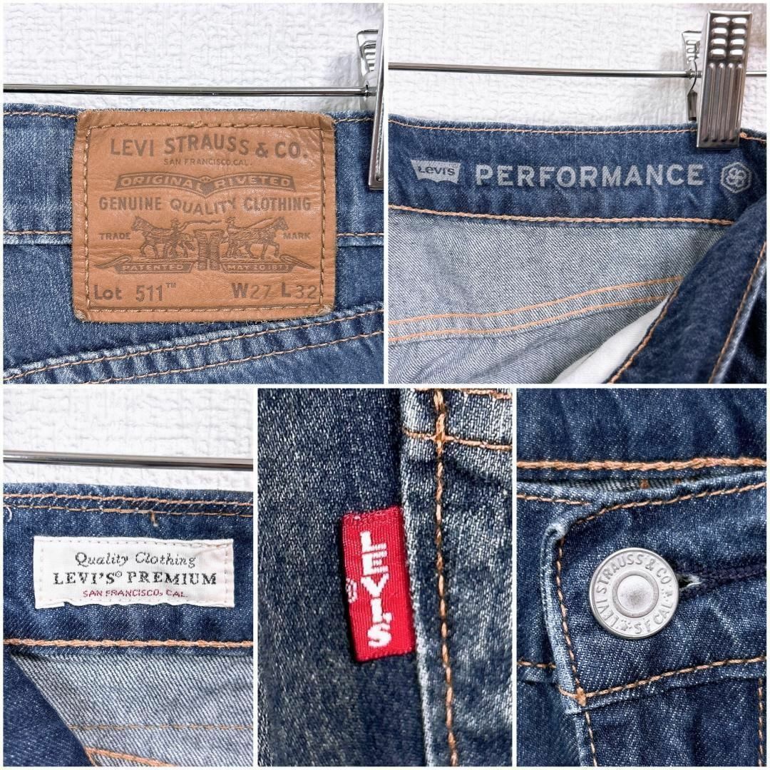 Levi's(リーバイス)の■Levi's 511 Levi's premium パフォーマンス W27 メンズのパンツ(デニム/ジーンズ)の商品写真