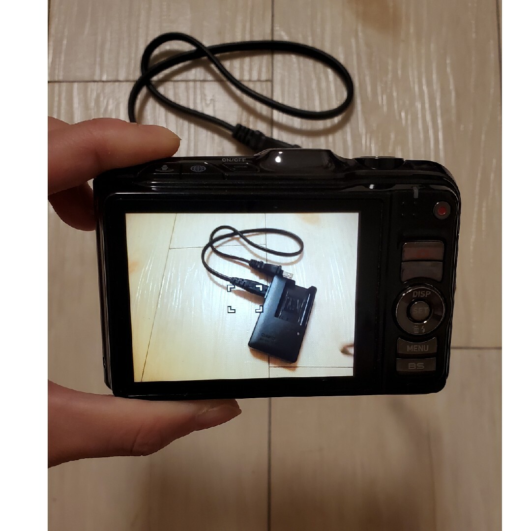 CASIO(カシオ)のCASIO EX-H20Gブラック EXILIM スマホ/家電/カメラのカメラ(コンパクトデジタルカメラ)の商品写真