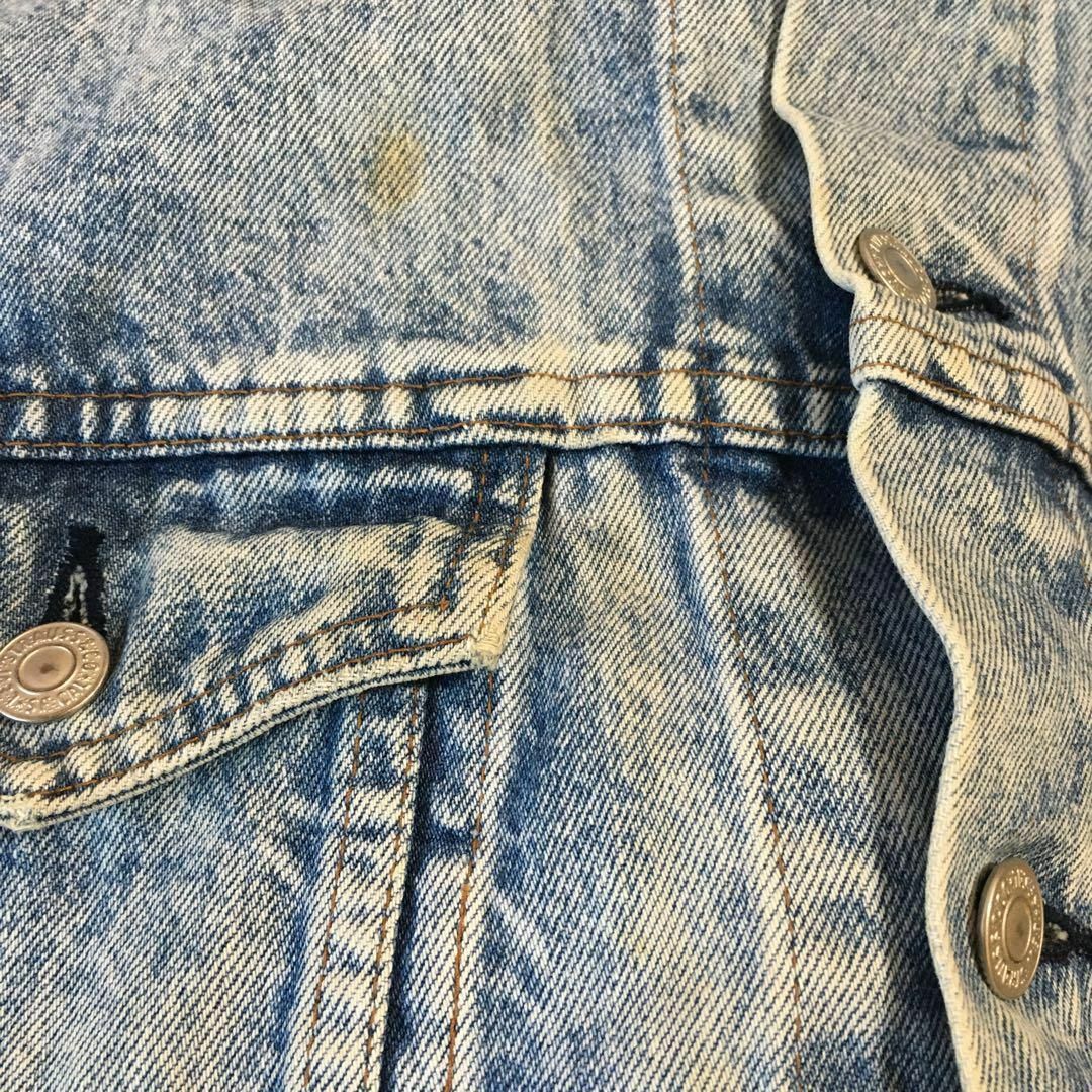 Levi's(リーバイス)のH2 リーバイス　70649 デニムジャケット　ケミカル　ヴィンテージ　Mメンズ メンズのジャケット/アウター(Gジャン/デニムジャケット)の商品写真