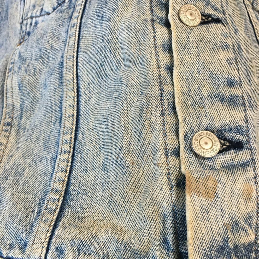 Levi's(リーバイス)のH2 リーバイス　70649 デニムジャケット　ケミカル　ヴィンテージ　Mメンズ メンズのジャケット/アウター(Gジャン/デニムジャケット)の商品写真