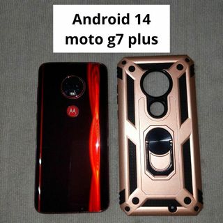 モトローラ(Motorola)のmoto g7 plus 64GB Android14 SIMフリー モトローラ(スマートフォン本体)