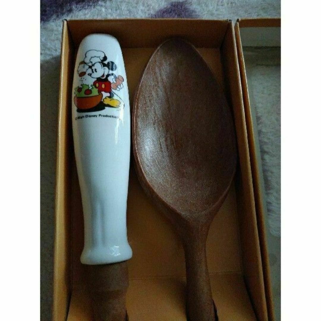 ㊳【ディズニー】Disneyミッキー フォーク スプーン サラダ マウス エンタメ/ホビーのおもちゃ/ぬいぐるみ(キャラクターグッズ)の商品写真