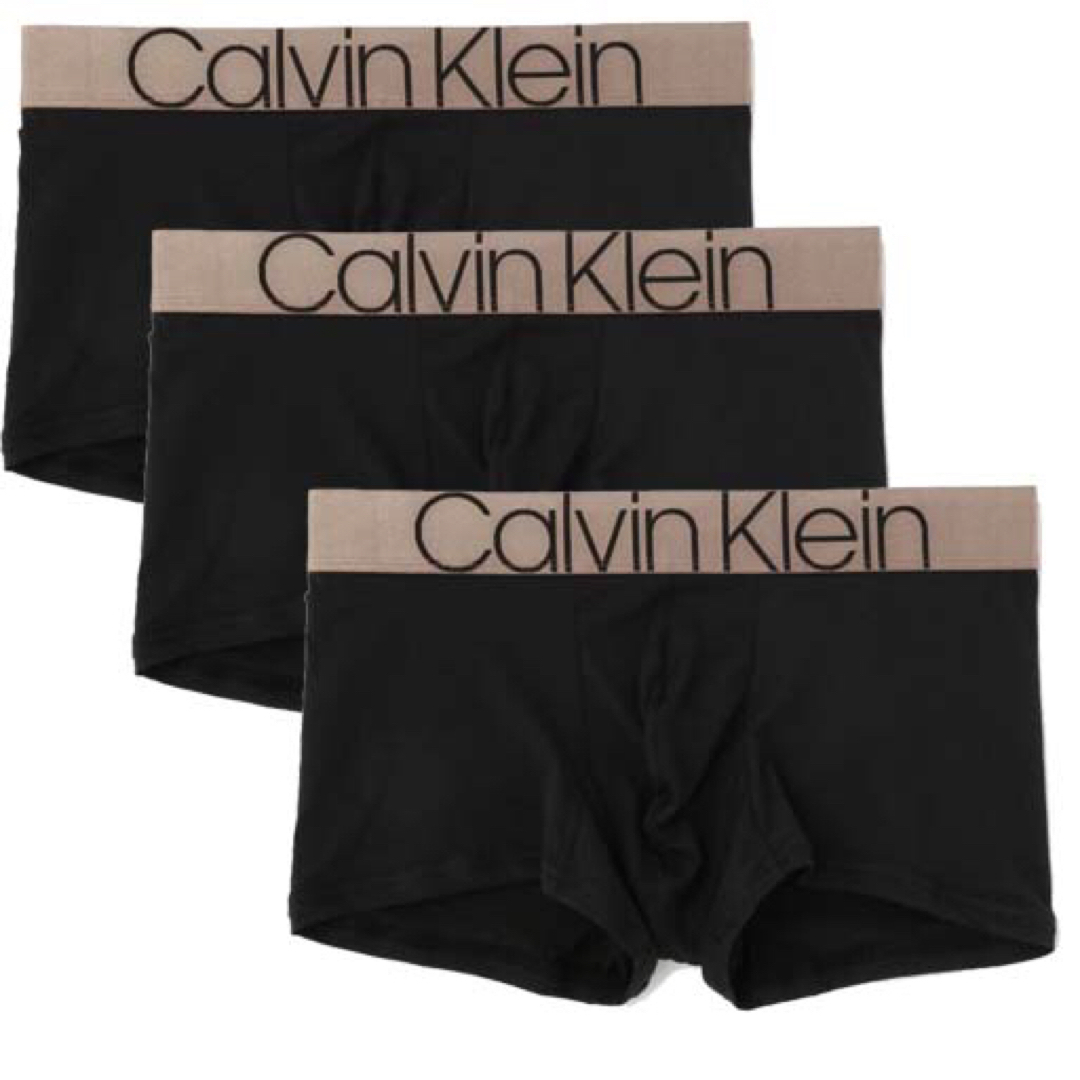 ck Calvin Klein(シーケーカルバンクライン)のCALVIN KLEINカルバンクライン コットンボクサーパンツ  XLサイズ メンズのアンダーウェア(ボクサーパンツ)の商品写真