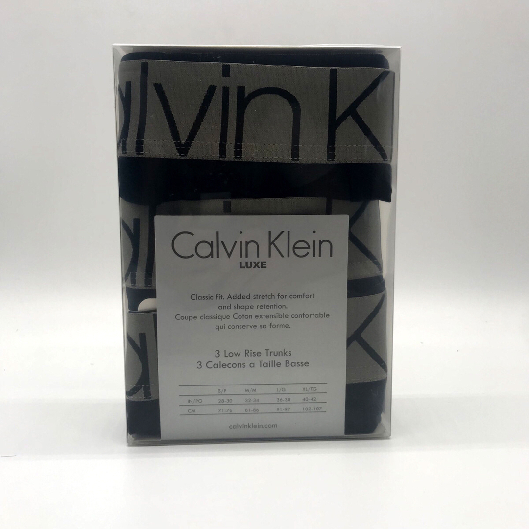 ck Calvin Klein(シーケーカルバンクライン)のCALVIN KLEINカルバンクライン コットンボクサーパンツ  XLサイズ メンズのアンダーウェア(ボクサーパンツ)の商品写真