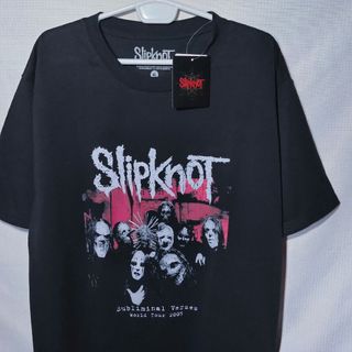 新品 Tシャツ XL スリップノット ヘビメタ ショーンクラハン 半袖 バンド(Tシャツ/カットソー(半袖/袖なし))