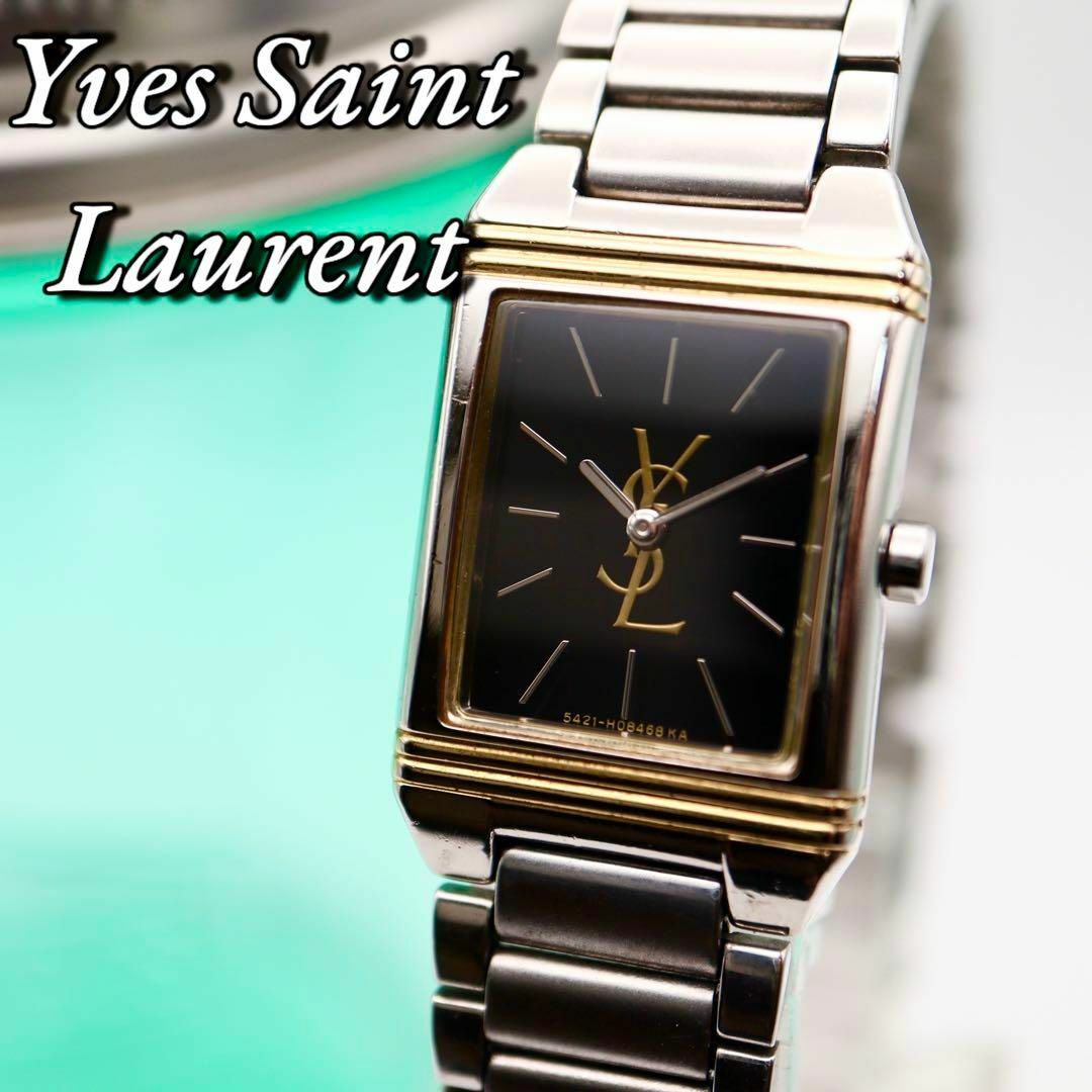 Yves Saint Laurent(イヴサンローラン)の美品 Yves Saint Laurent スクエア レディース腕時計 798 レディースのファッション小物(腕時計)の商品写真