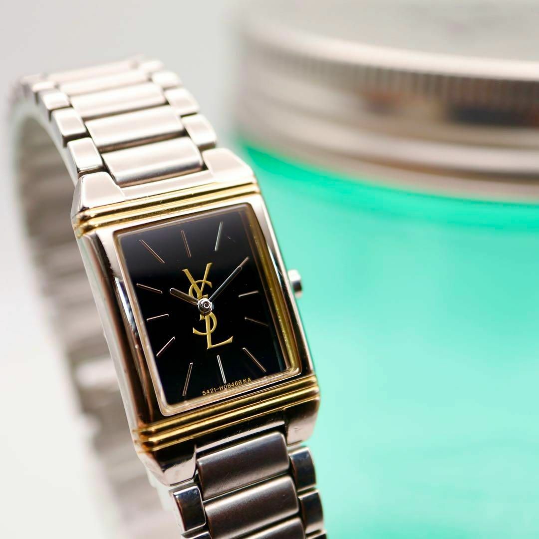 Yves Saint Laurent(イヴサンローラン)の美品 Yves Saint Laurent スクエア レディース腕時計 798 レディースのファッション小物(腕時計)の商品写真