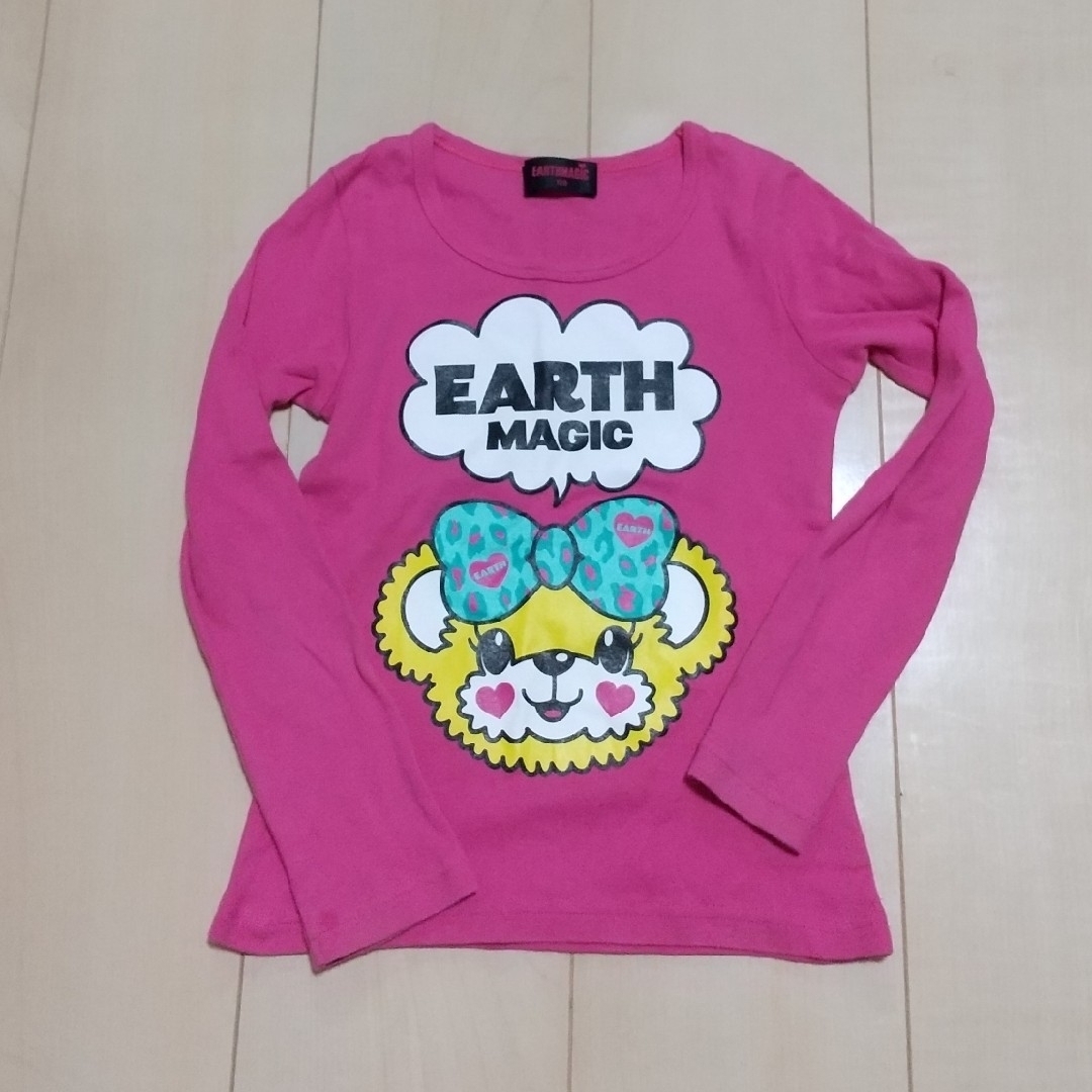 EARTHMAGIC(アースマジック)の14  アースマジック  マフィーロンT120 キッズ/ベビー/マタニティのキッズ服女の子用(90cm~)(Tシャツ/カットソー)の商品写真