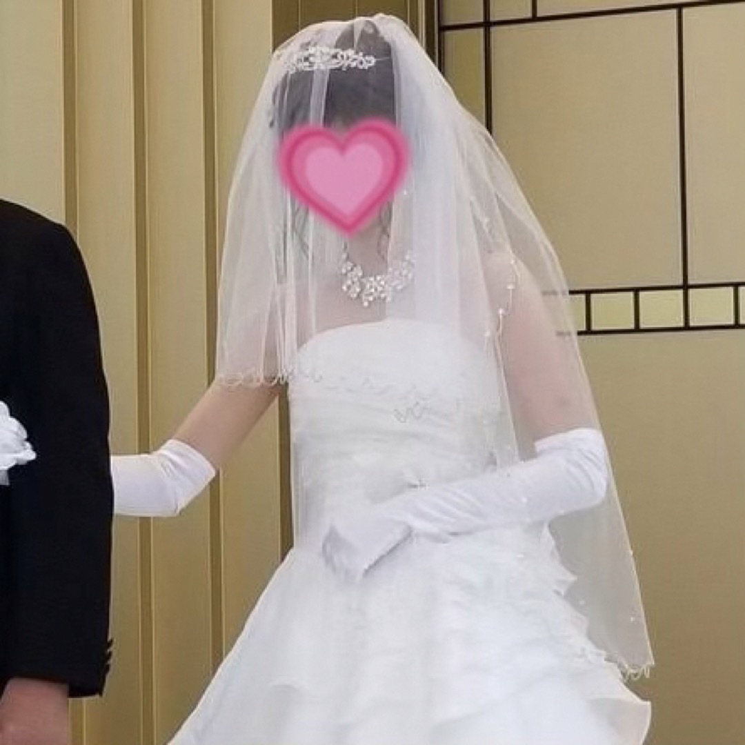 ウエディングヴェール☆ 結婚式 レディースのアクセサリー(その他)の商品写真