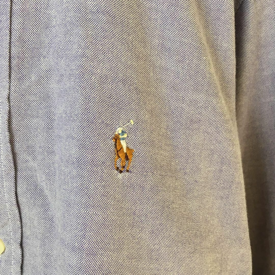 Ralph Lauren(ラルフローレン)のG1 ラルフローレン　オックスフォードBDシャツ　コットンSメンズ　無地　しんふ メンズのトップス(Tシャツ/カットソー(七分/長袖))の商品写真