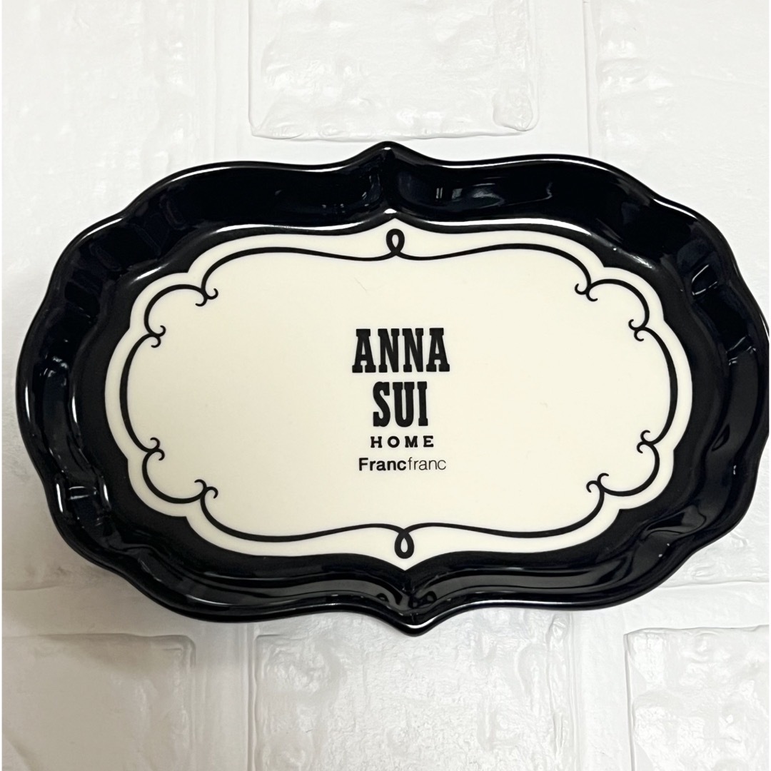 ANNA SUI(アナスイ)のアナスイ×フランフラン　豆皿　プレート インテリア/住まい/日用品のキッチン/食器(食器)の商品写真