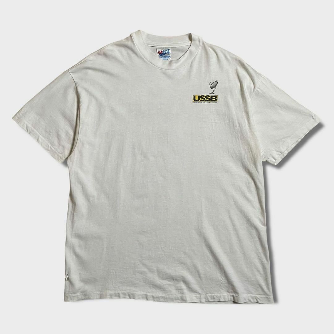 Hanes(ヘインズ)のUSSB　企業Tシャツ　ヘインズ　オールド　90s　背面プリント　TV　USA製 その他のその他(その他)の商品写真