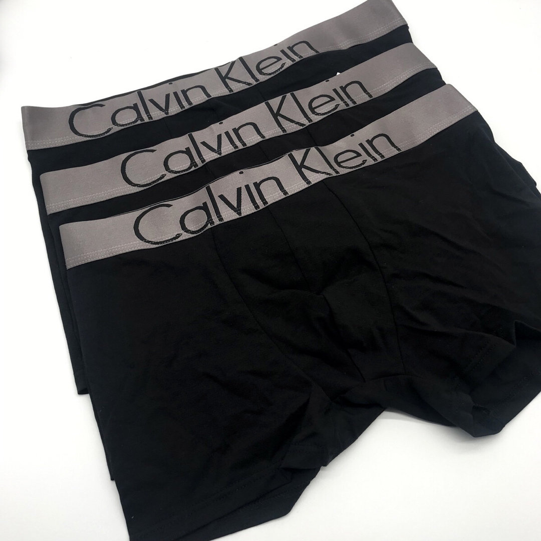 ck Calvin Klein(シーケーカルバンクライン)のCALVIN KLEINカルバンクライン コットンボクサーパンツ   Mサイズ メンズのアンダーウェア(ボクサーパンツ)の商品写真