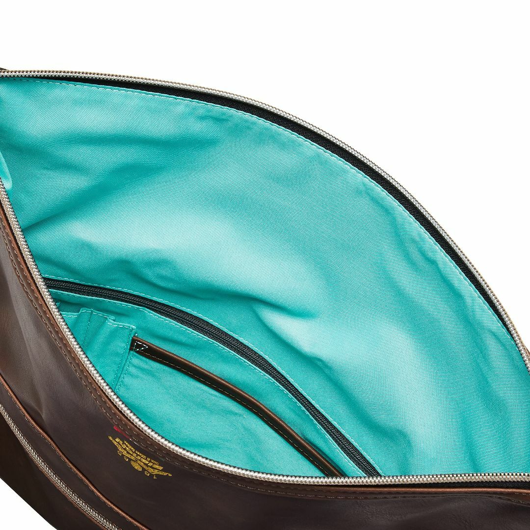 【色: ネイビー】[ビアンキ] ショルダーバッグ 斜めがけ 合皮 PUレザー メ メンズのバッグ(その他)の商品写真