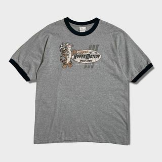 ディズニー(Disney)のオールド　ディズニー　90s　リンガーTシャツ　ティガー　オーバーサイズ(その他)