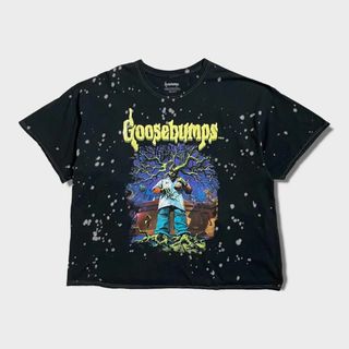 ヴィンテージ(VINTAGE)のグースパンプス　ムービーTシャツ　オーバーサイズ　ホラー映画　ブラック(その他)