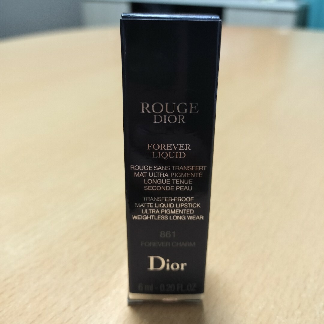 Dior(ディオール)のルージュディオールフォーエヴァーリキッド861 コスメ/美容のベースメイク/化粧品(口紅)の商品写真