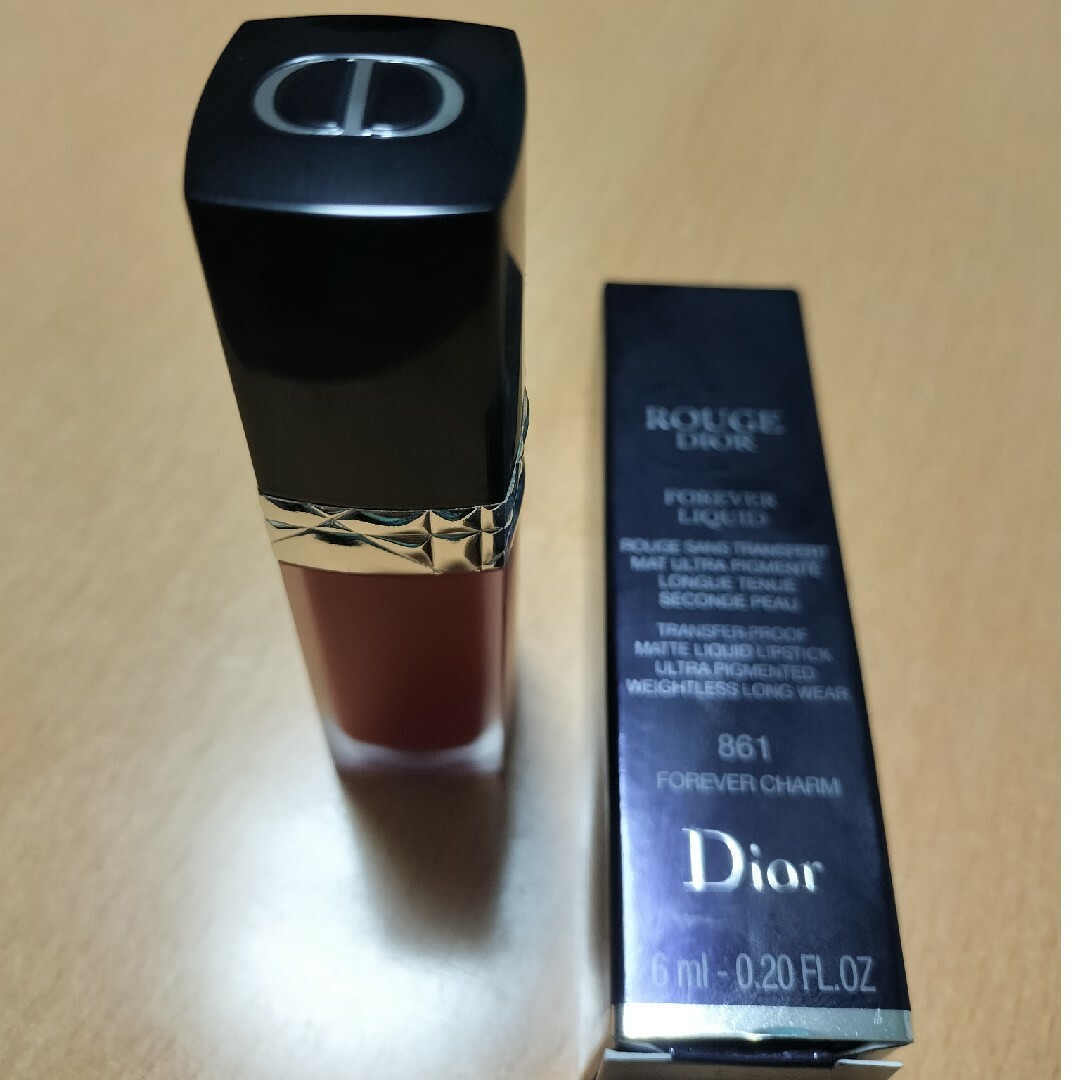 Dior(ディオール)のルージュディオールフォーエヴァーリキッド861 コスメ/美容のベースメイク/化粧品(口紅)の商品写真