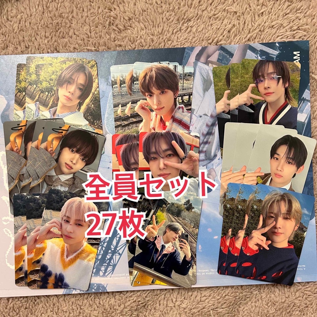 &TEAM五月雨　トレカ全員セット エンタメ/ホビーのタレントグッズ(アイドルグッズ)の商品写真