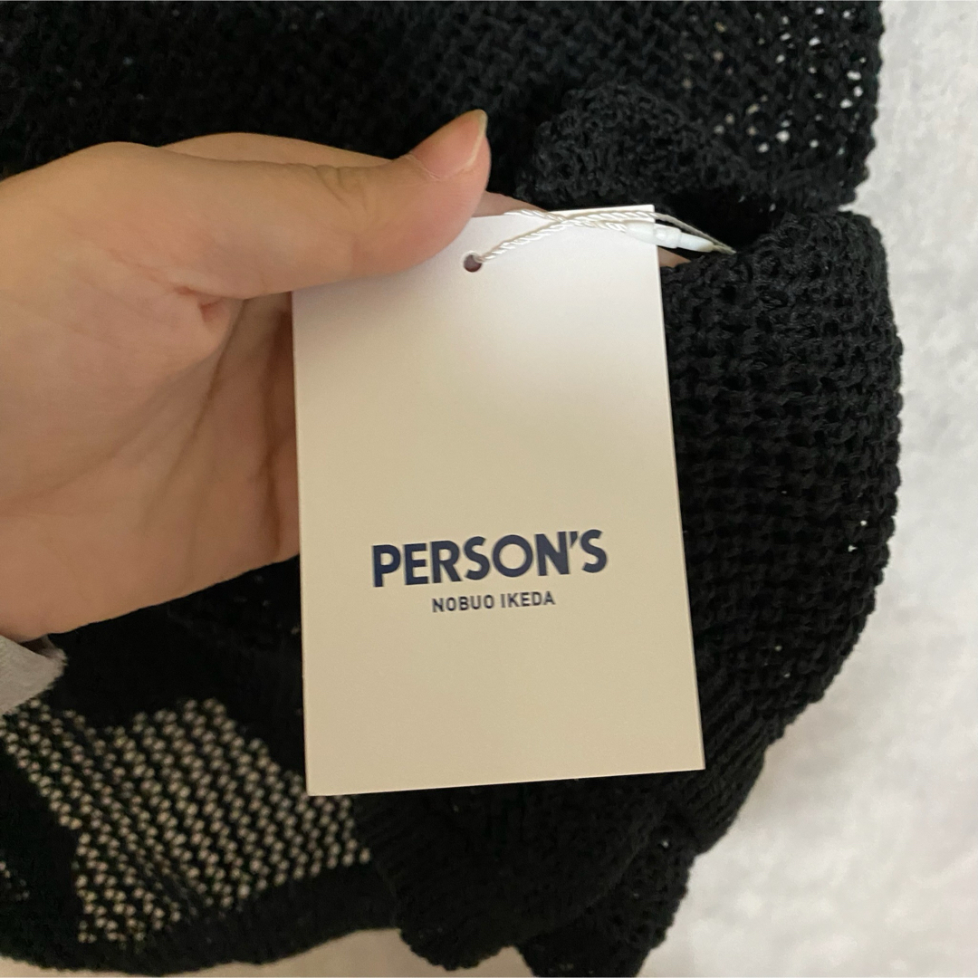 PERSON'S(パーソンズ)のパーソンズ　メッシュプルオーバー レディースのトップス(カットソー(長袖/七分))の商品写真