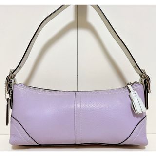 コーチ(COACH)の☆美品☆送料無料☆COACHコーチレザーハンドバッグ☆(ハンドバッグ)