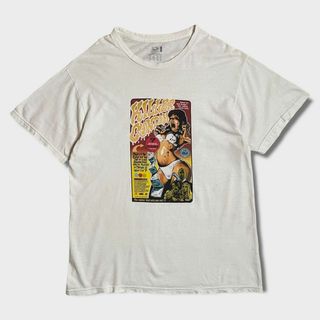 フルーツオブザルーム(FRUIT OF THE LOOM)のKILLER CONDOM　ムービーTシャツ　プリント　映画　古着　ホワイト(その他)