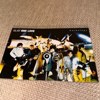 GLAY ONE LOVE Anthology オリジナルカレンダーカード(アイドルグッズ)