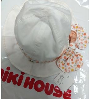 ミキハウス(mikihouse)の新品・ミキハウス　帽子Ｌサイズ(帽子)