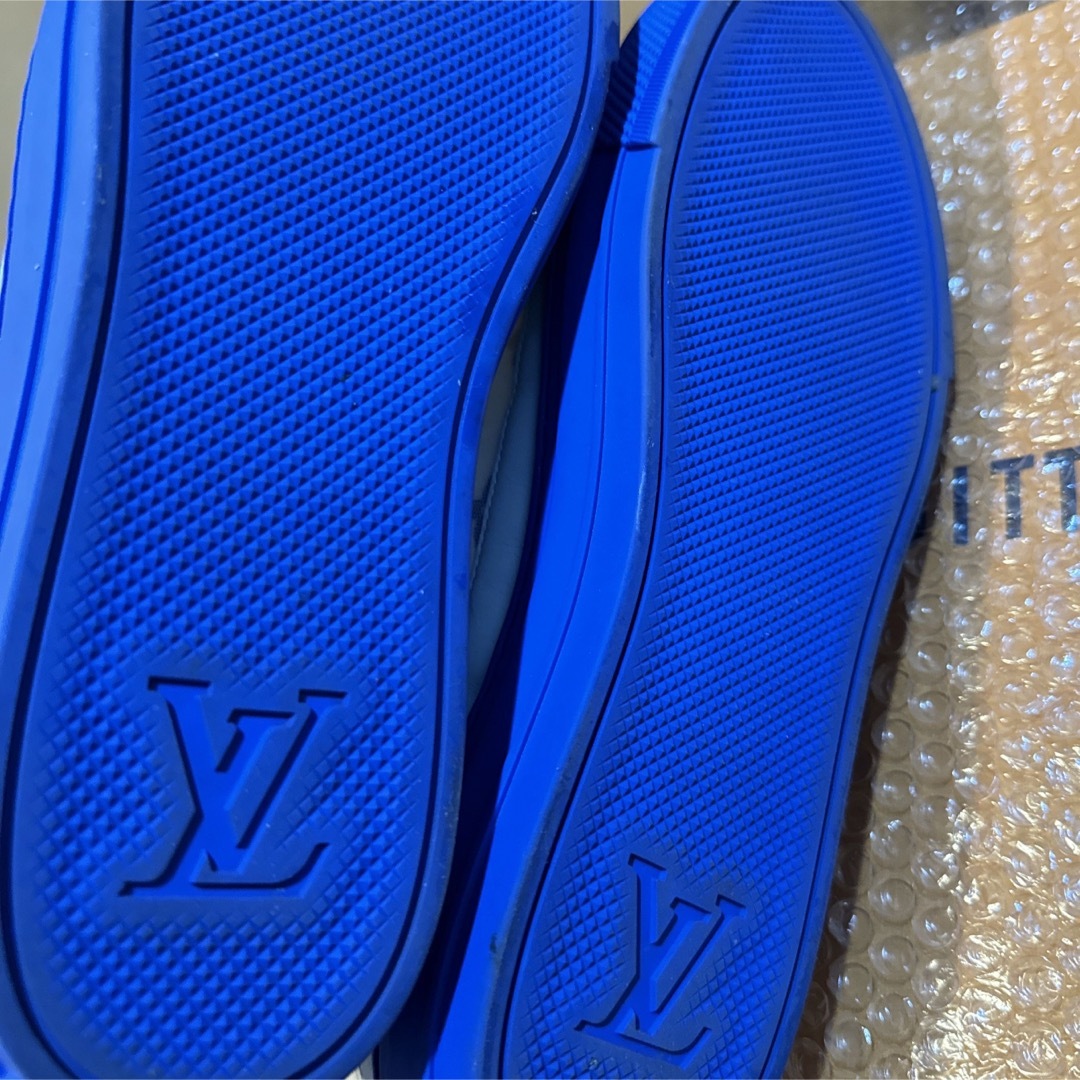 LOUIS VUITTON(ルイヴィトン)のルイヴィトン 靴 モノグラム シューズ 40 青 水色 レディースの靴/シューズ(スニーカー)の商品写真