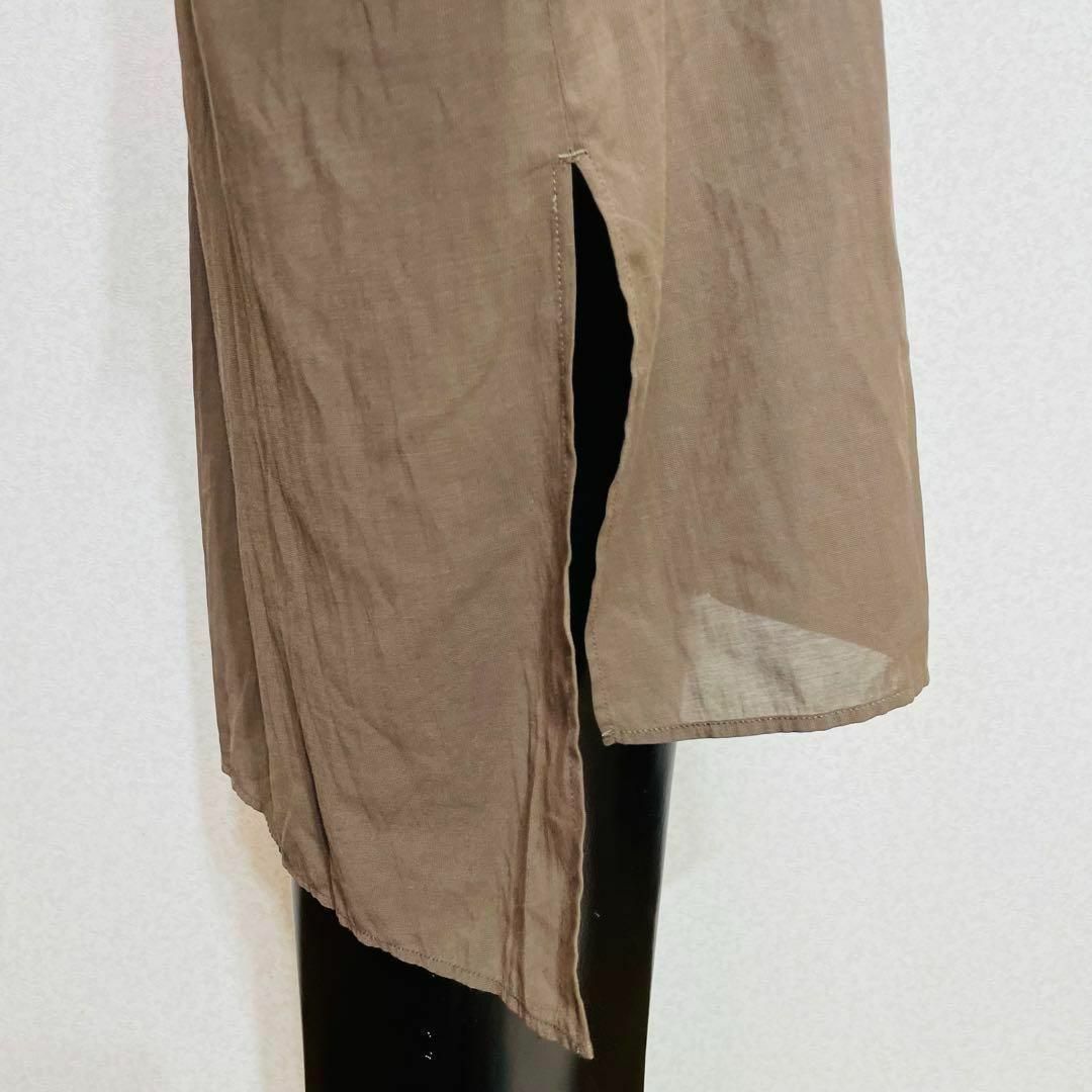 イェッカヴェッカ シャツ カットソー プルオーバー ブラウン  A016 メンズのトップス(Tシャツ/カットソー(半袖/袖なし))の商品写真