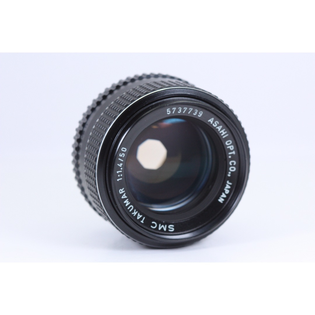 PENTAX(ペンタックス)のPENTAX ASAHI SMC TAKUMAR 50mm F1.4#242 スマホ/家電/カメラのカメラ(レンズ(単焦点))の商品写真