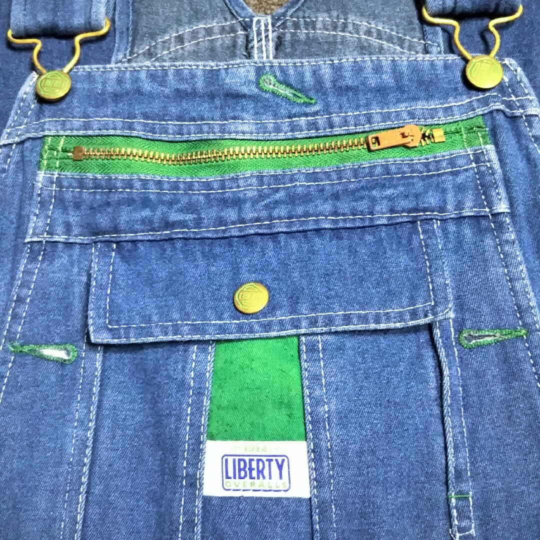 LIBERTY.(リバティ)の■LIBERTY リバティ デニム オーバーオール W36 メンズのパンツ(サロペット/オーバーオール)の商品写真