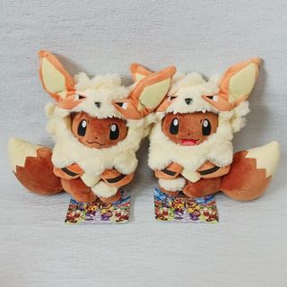 ポケモン　センターオキナワ沖縄限定ウインディポンチョのイーブイ　ぬいぐるみ(キャラクターグッズ)