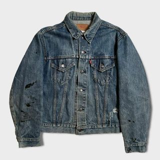 リーバイス(Levi's)のlevi's　70505　スモールe　ケアタグ　70s　Gジャン　USA製(その他)