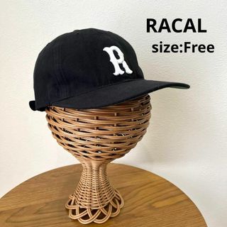 RACAL - ラカル RACAL キャップ ベースボール ブラック Free メンズ 帽子