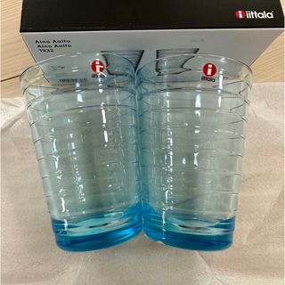 【廃盤カラー】イッタラ　iittala アイノアアルト　ハイボール　ライトブルー