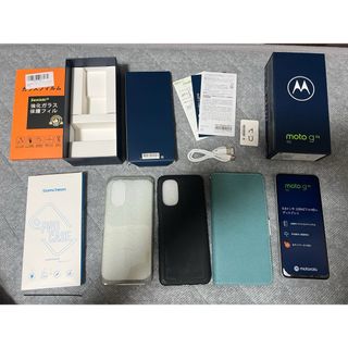 ワンオーナー 新品同様 SIMフリー MOTOROLA moto g52j 5G(スマートフォン本体)