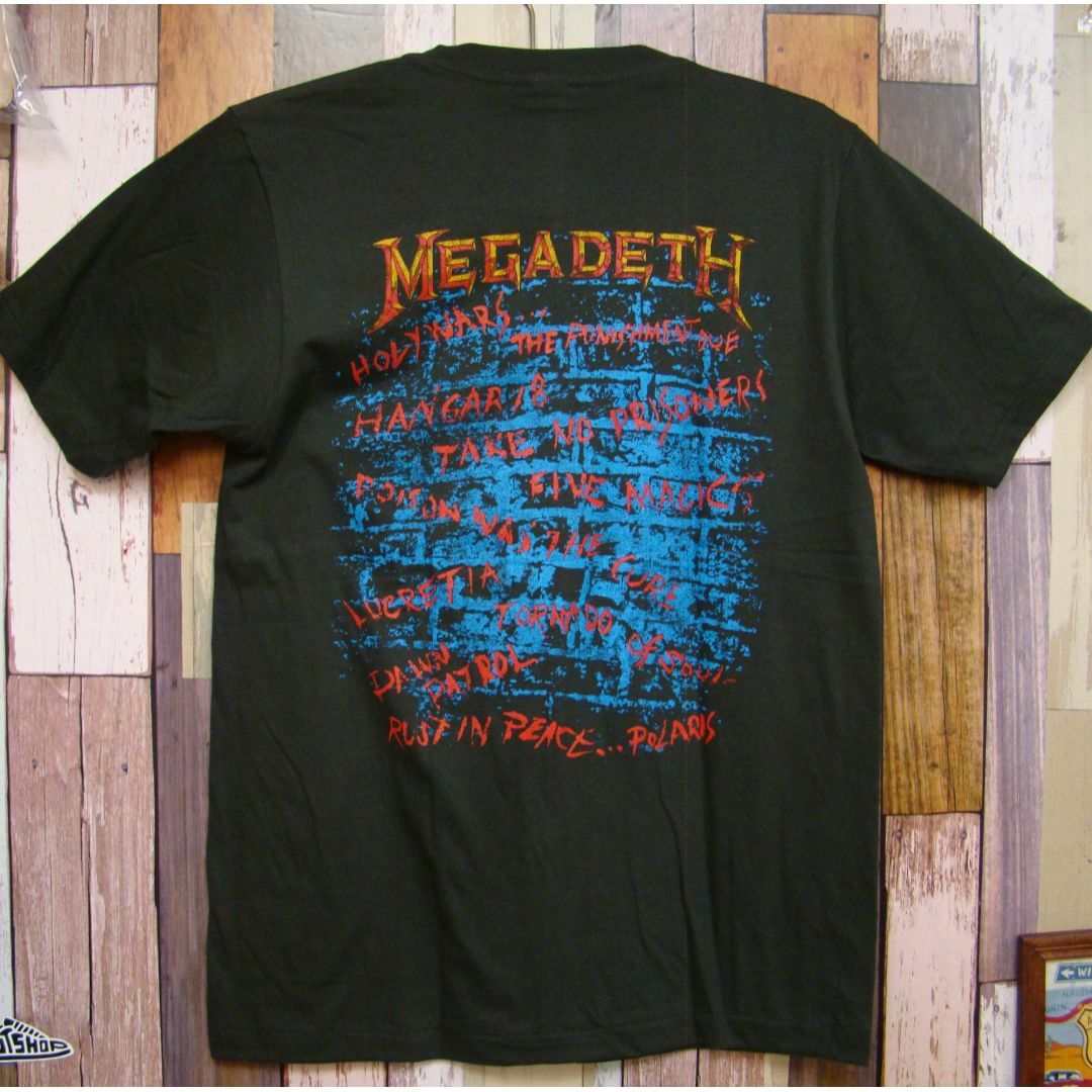 L★新品ラスト・イン・ピース【Megadeth】メガデス★Tシャツ★Bunny メンズのトップス(Tシャツ/カットソー(半袖/袖なし))の商品写真